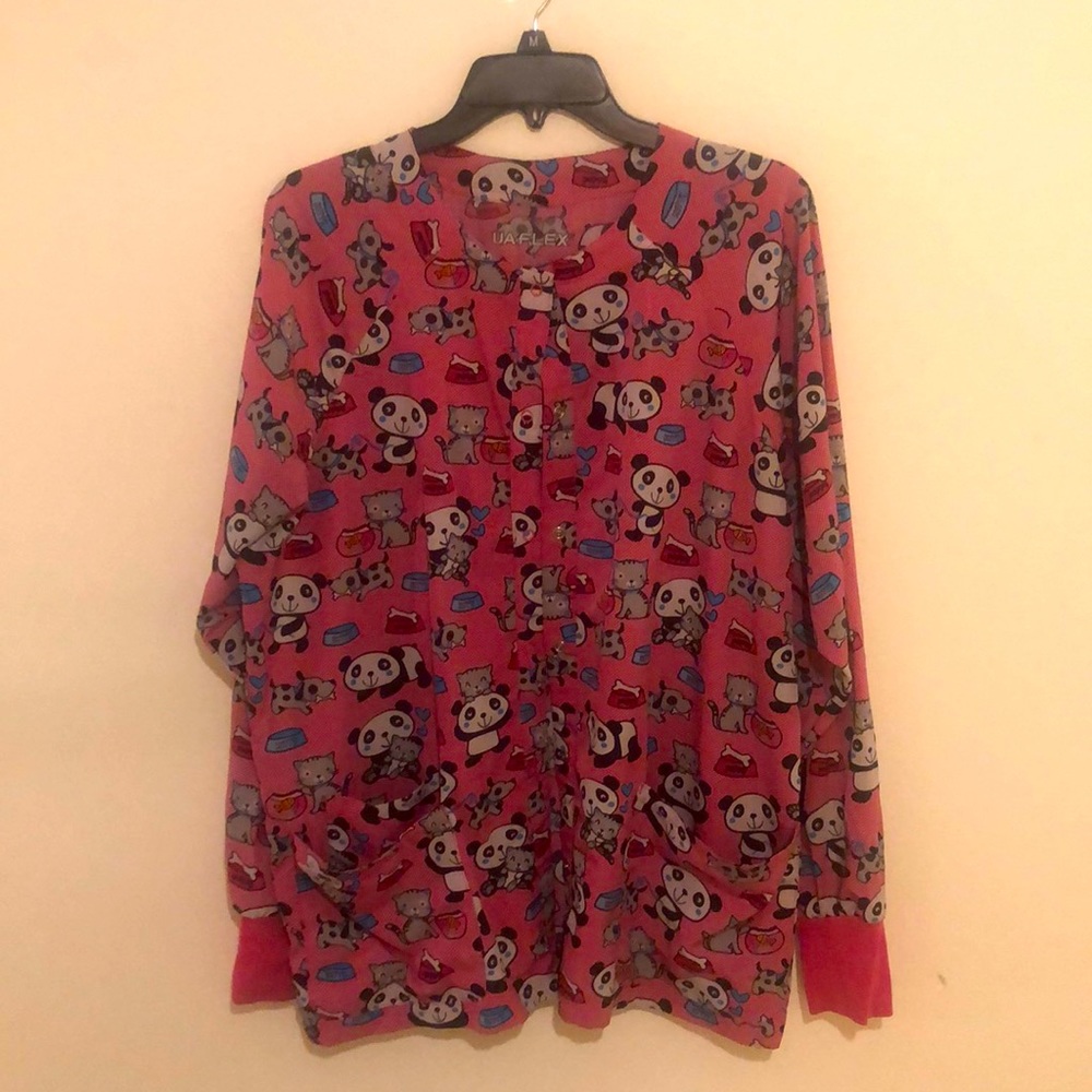 uniform advantage size large scrub jacket